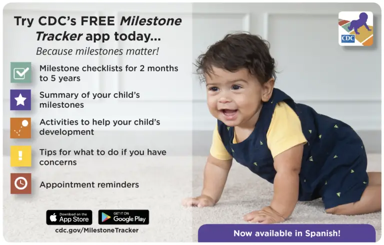 Free Milestone App Available in English or Spanish 2