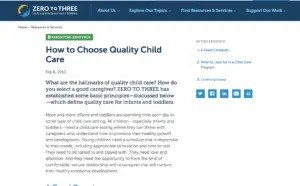 Quality Early Care & Education 4