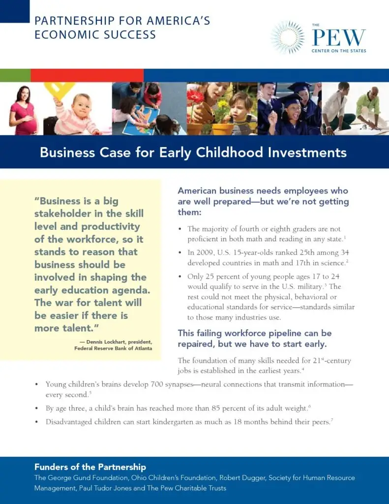 Early Childhood Investment 6