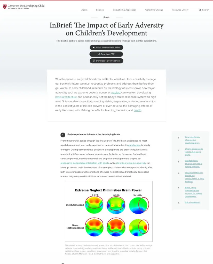 Early Childhood Investment 11